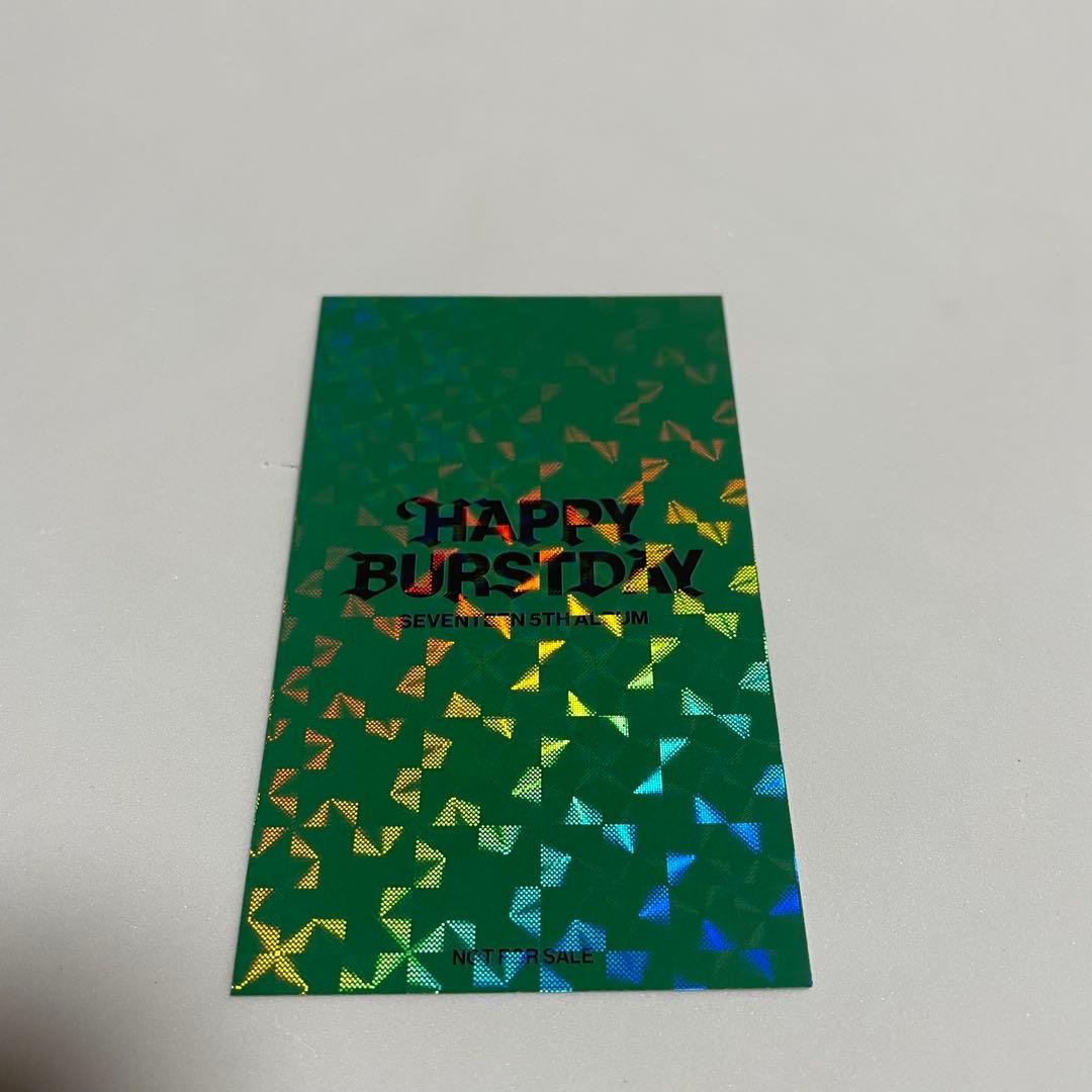 SEVENTEEN BURSTDAY TSUTAYA ラキドロ　ミンハオ