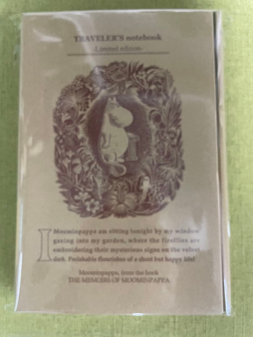 新品未開封 トラベラーズノート MOOMIN パパの思い出 ムーミン