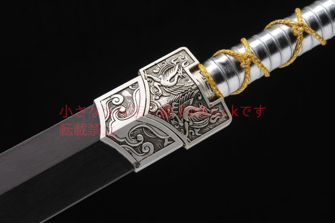 四聖銀漢剣八面文様鋼 古兵器 武具 刀装具 日本刀 模造刀 居合刀