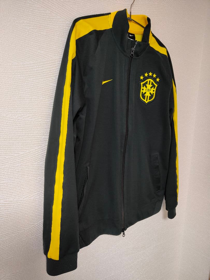 【美品】ナイキ Nike ブラジル代表 ジャージ Lサイズ