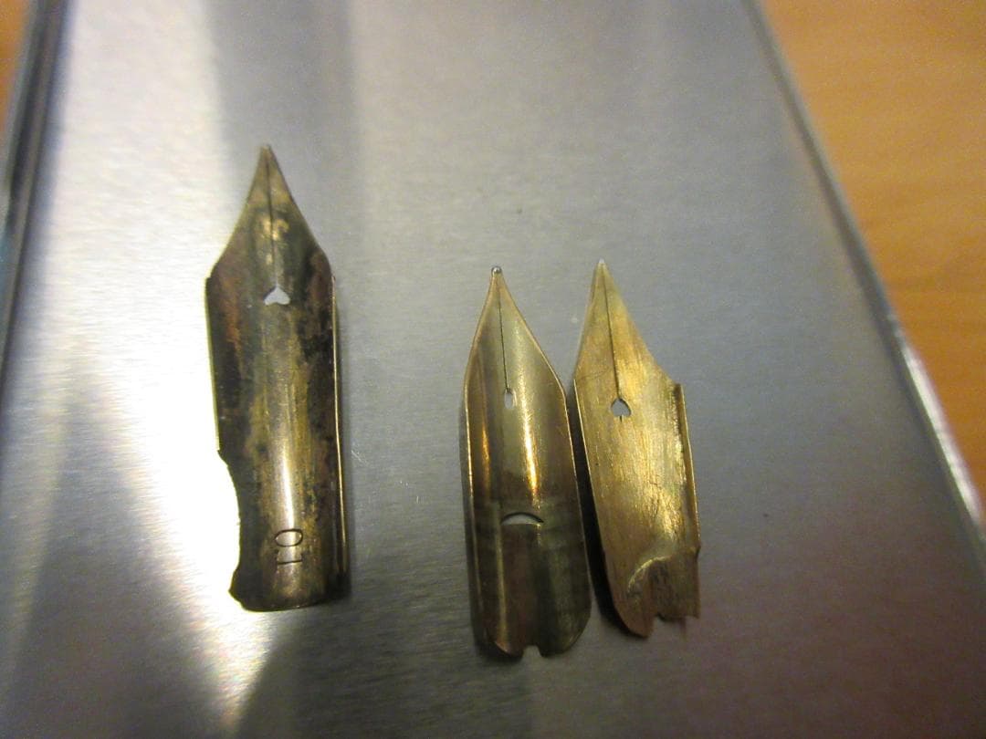 [お取り置き]万年筆ペン先 14K 1.2g 0.3g ／18K 0.49g