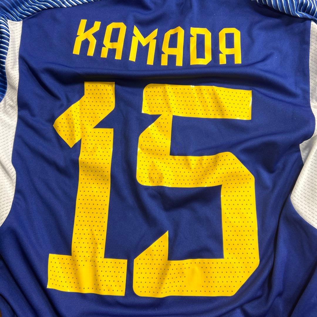 日本代表　ユニホーム　鎌田　M