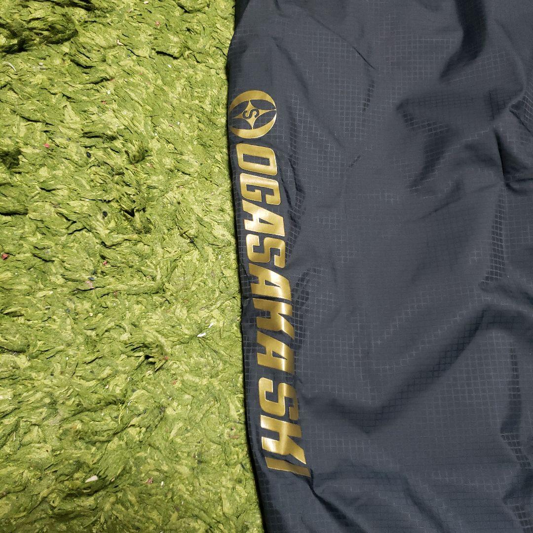 OGASAKA SKI トレーニングウェア(上下)フード付き イエロー ブラック