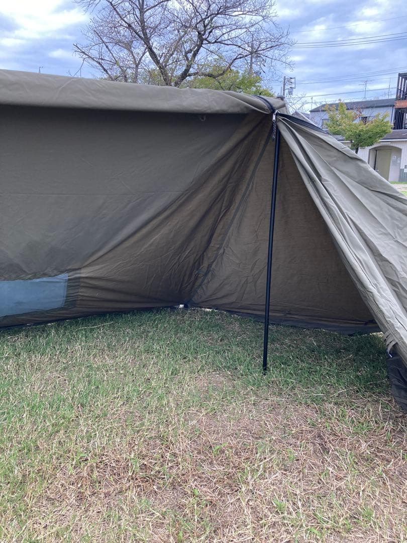 FOX BASE パップテント フォックスベース テント カーキ TC 軍幕