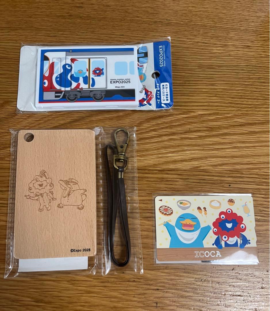 【未開封品】3点セット☆万博記念ICOCAとパスケース