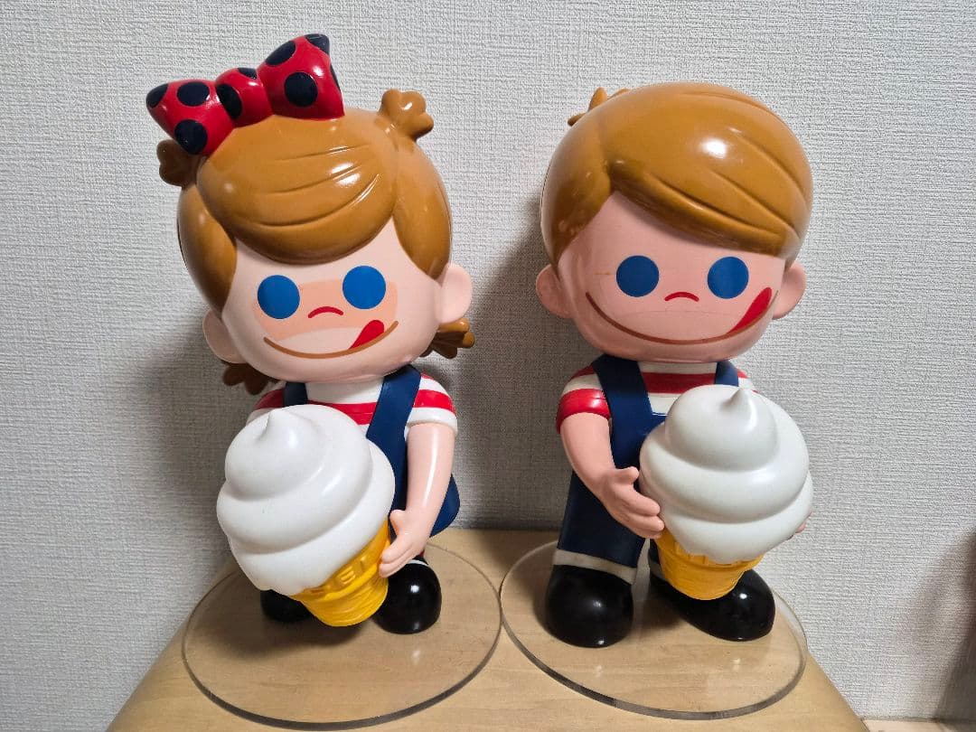 ニッセイ ニックン&セイチャン ソフビ 人形 非売品