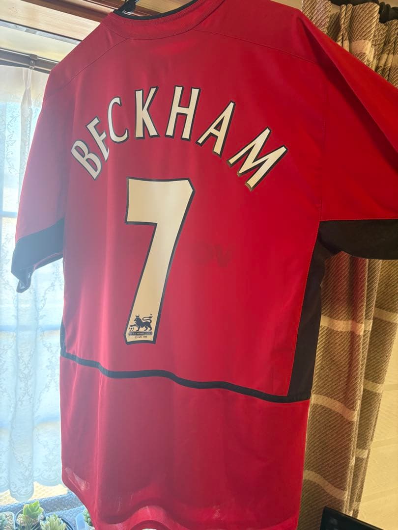 マンチェスターユナイテッド　ベッカム0203ユニフォーム