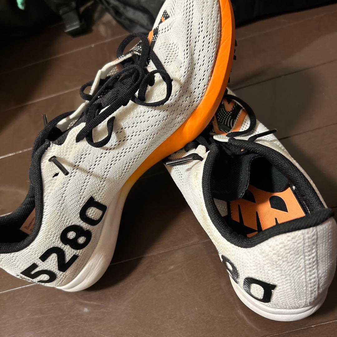 5280レーシングシューズ ホワイト/オレンジ