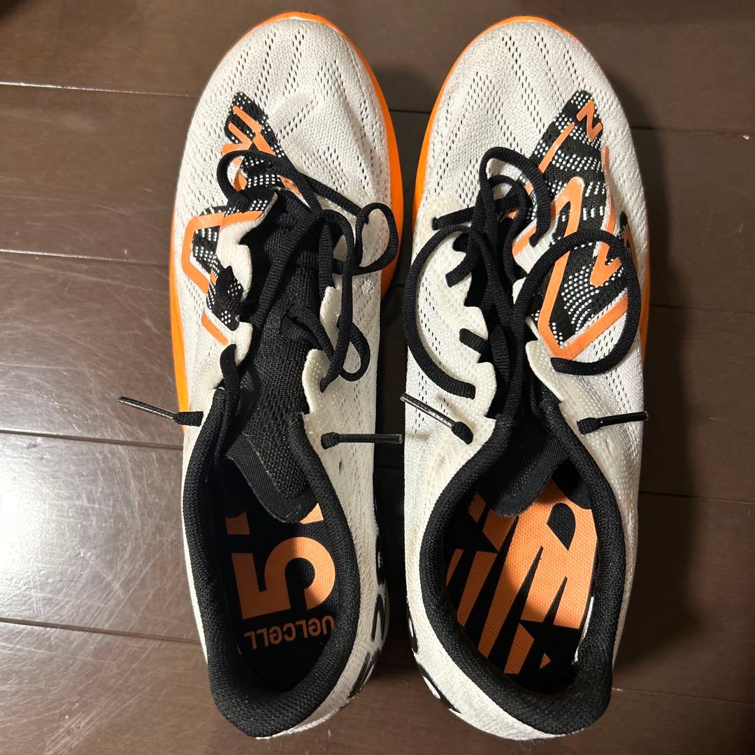 5280レーシングシューズ ホワイト/オレンジ