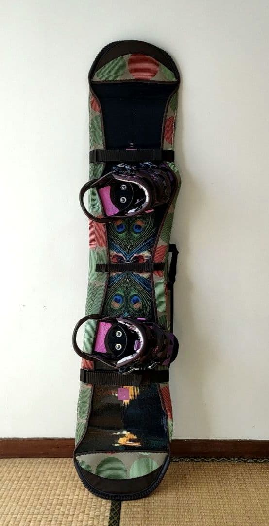 ROME SDS HEIST 142　fluxバインSサイズ　スノーボードセット