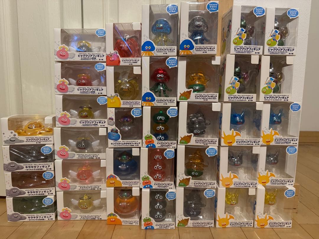 ドラゴンクエスト ビッグクリアフィギュア キラキラフィギュア 35個セット