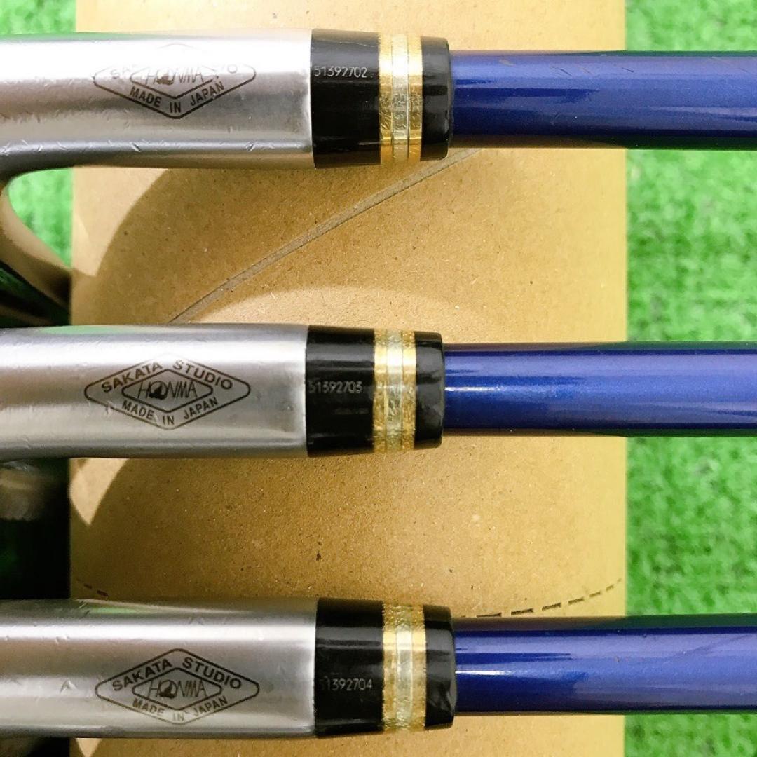 タ48★★★HONMA BERES IS-05 5本アイアンセット 3S 金本間