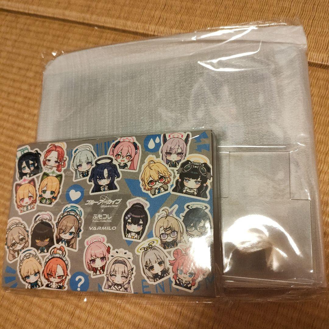 ふもコレ×ブルーアーカイブ クリアカード& キーキャップ& キーボードスタンド