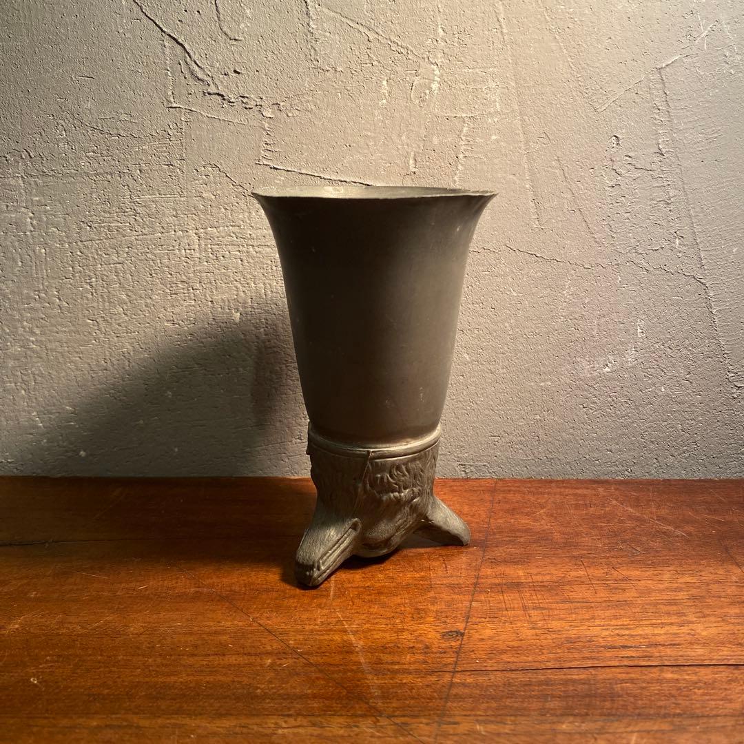 稀少 馬上杯 フォックヘッド インテリア オブジェ ヴィンテージ 置物