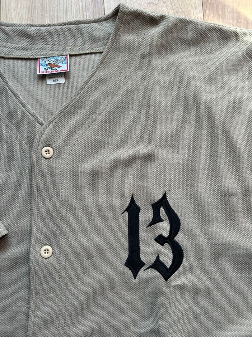 13べースボールシャツ　5XL