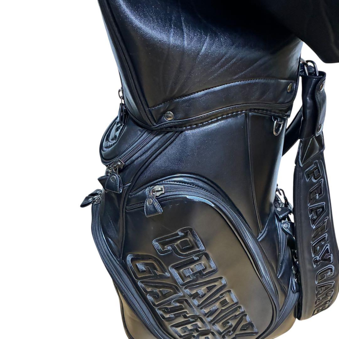 希少✨パーリーゲイツ BLACK/GOLD キャディバッグ 46インチ 6分割