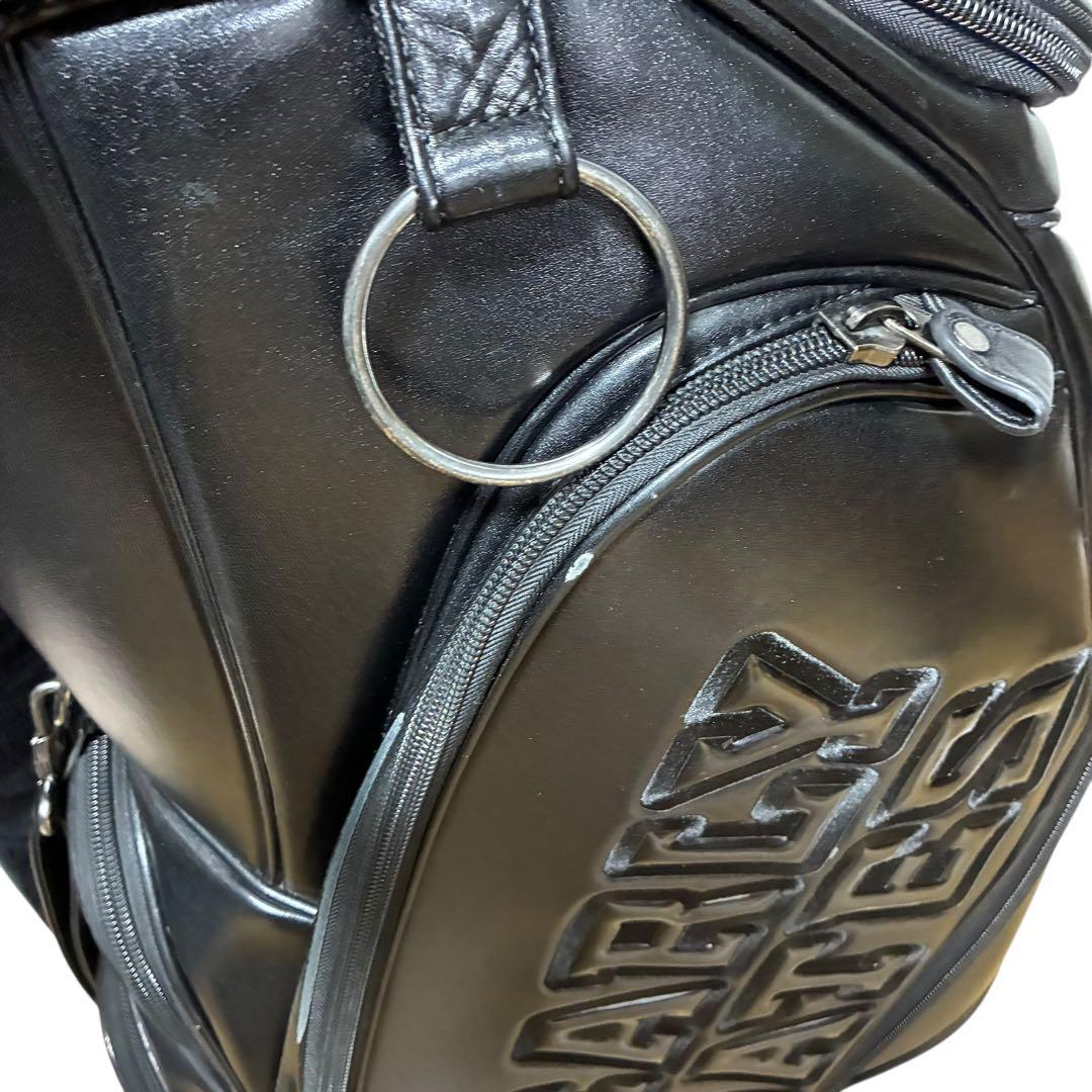 希少✨パーリーゲイツ BLACK/GOLD キャディバッグ 46インチ 6分割