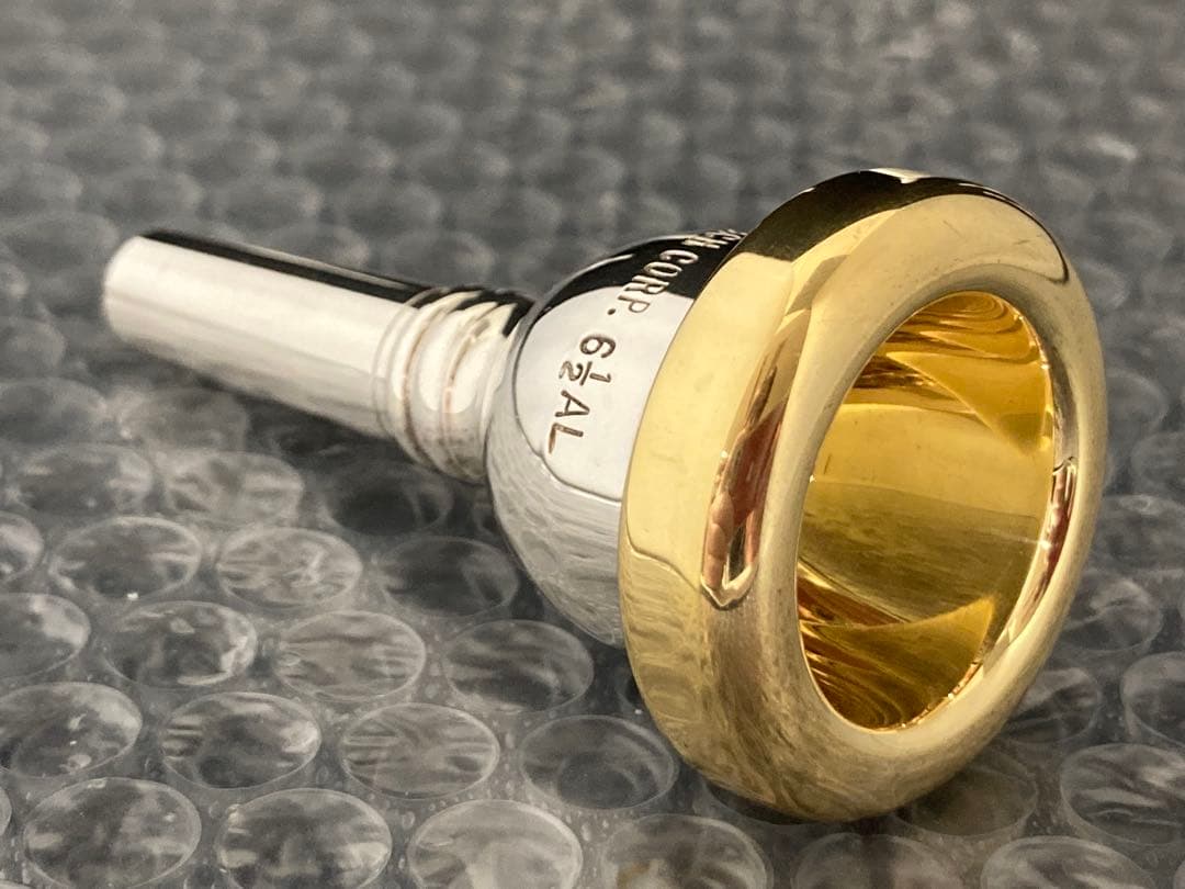 BACH CORP.6 1/2AL細管トロンボーンマウスピース