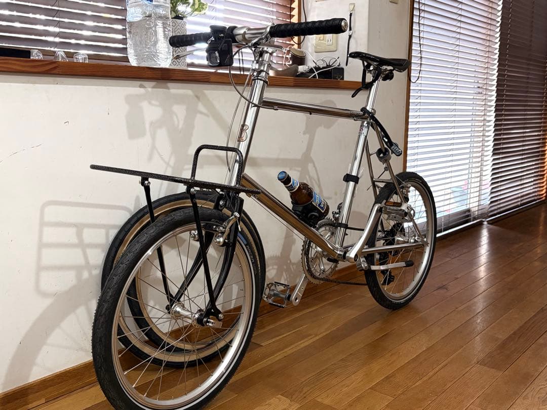 美品 BRUNO ミニベロ ロード クロムプレート 都内引渡し 460サイズ