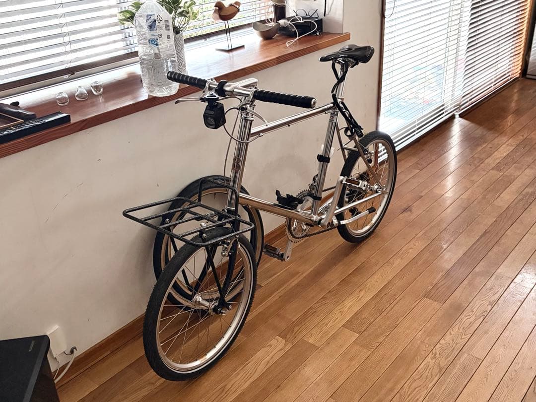 美品 BRUNO ミニベロ ロード クロムプレート 都内引渡し 460サイズ