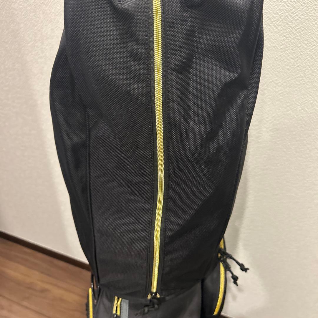 激レアNEW ERA ニューエラ キャディバッグ ブラックxゴールド