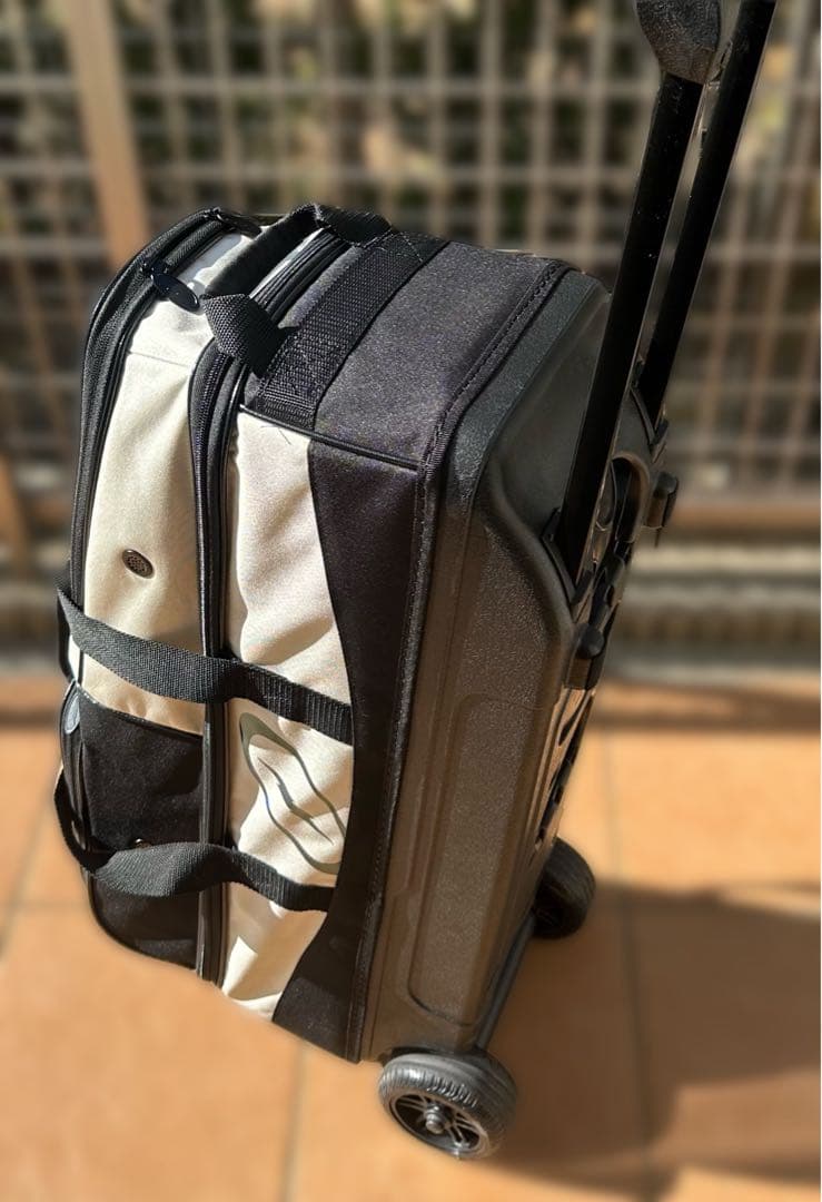 26年モデル　STORM ボウリング 3ボールバッグ スリム クリームブラック