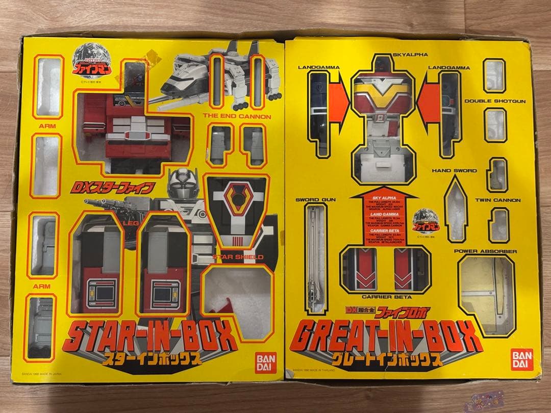 地球戦隊ファイブマン スーパーファイブロボ ブラザーコンビネーション