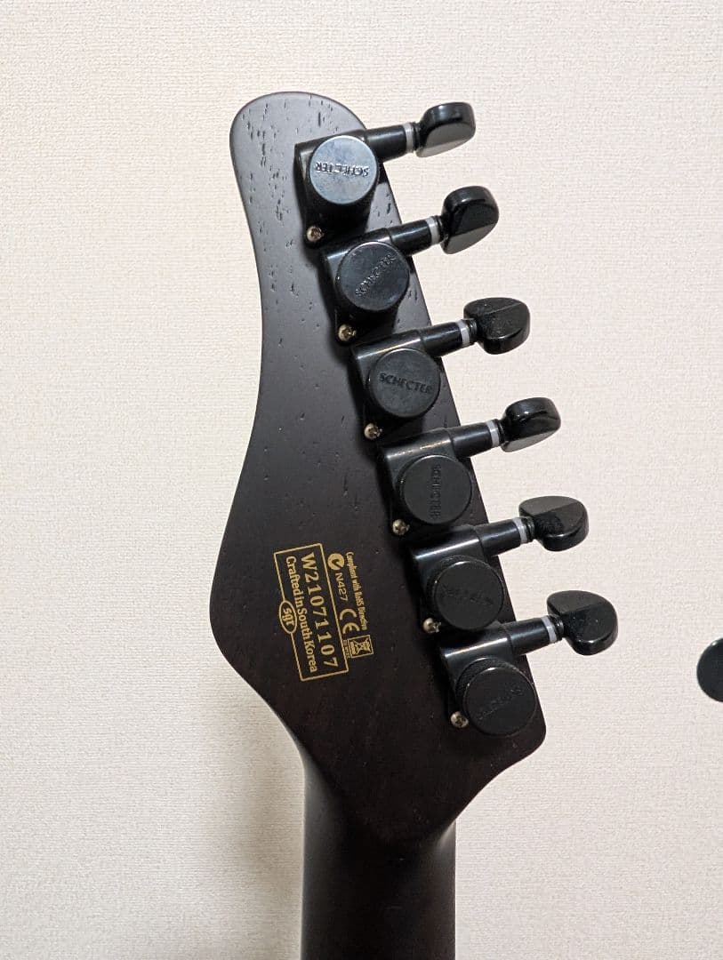 (最終値下げ)Schecter SVSS エレキギター•ハードケース付