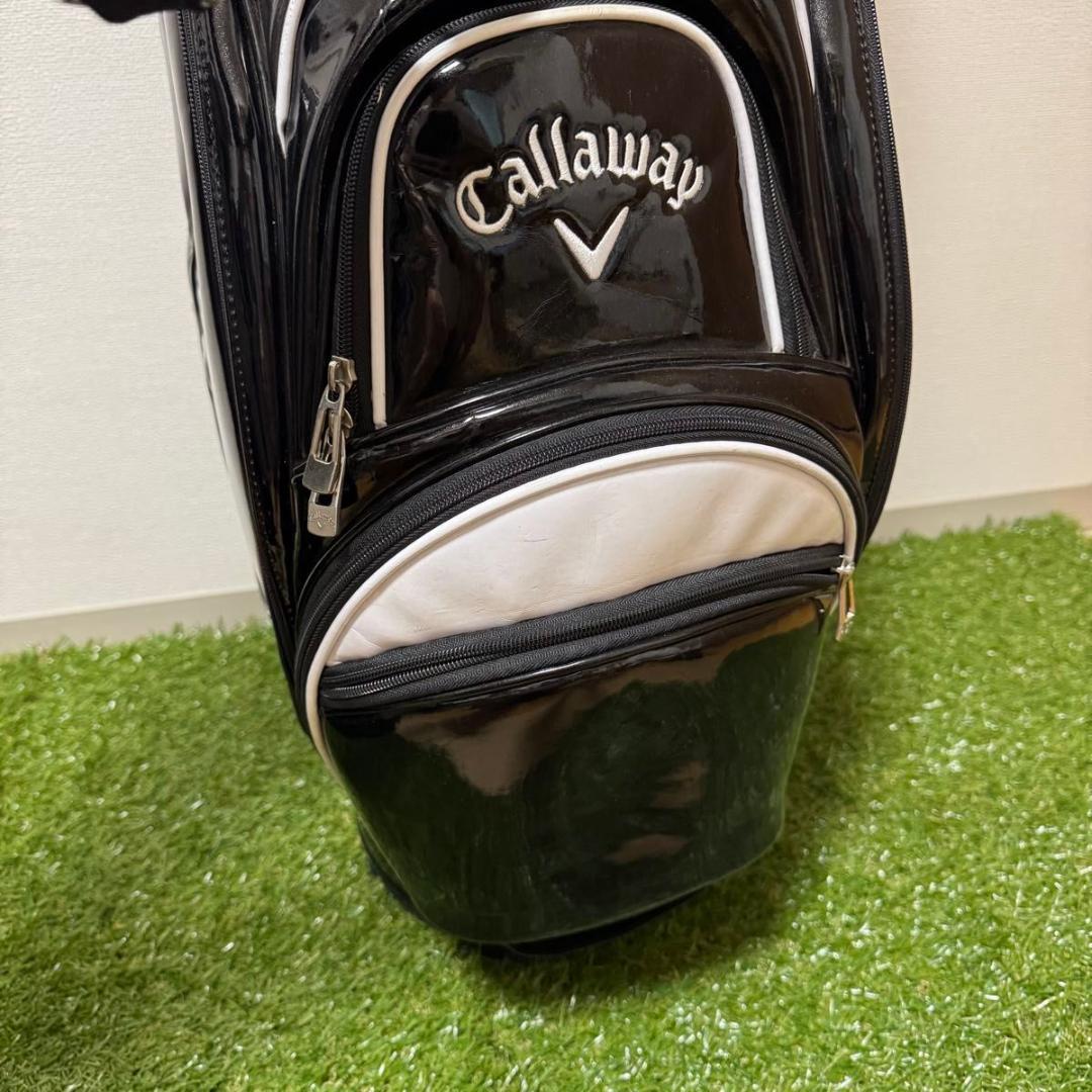Callaway キャロウェイ キャディバック ゴルフバッグ エナメル