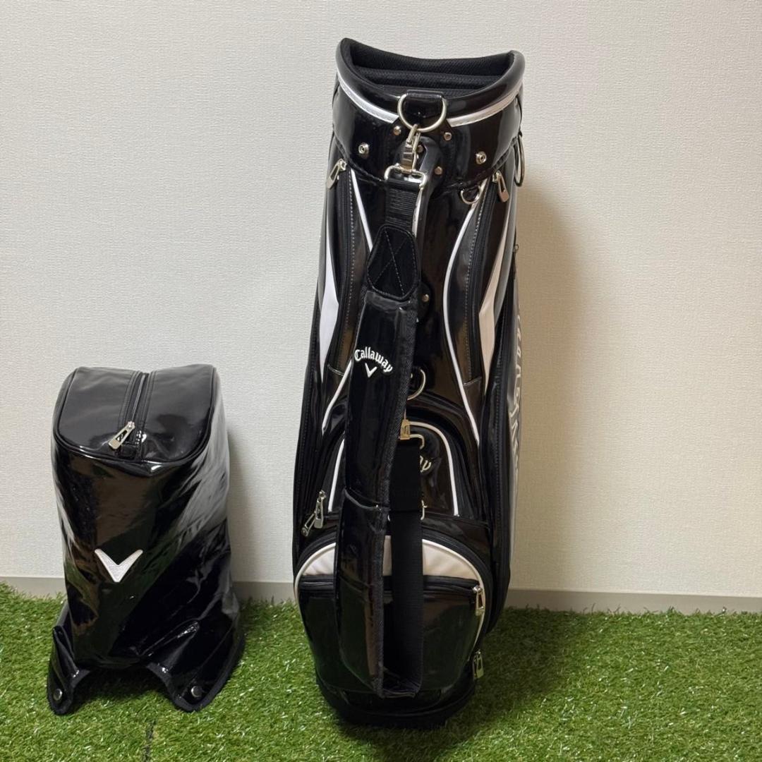Callaway キャロウェイ キャディバック ゴルフバッグ エナメル