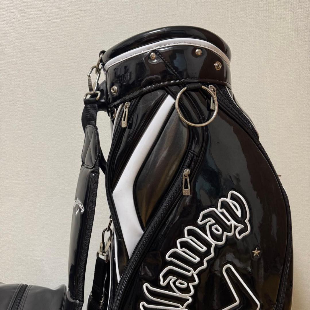 Callaway キャロウェイ キャディバック ゴルフバッグ エナメル