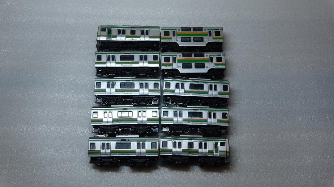 Bトレイン　E231系　湘南色　10両　Bトレインショーティー