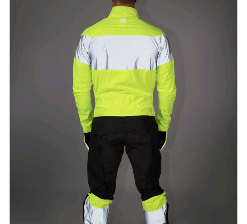 エンデュラ アーバンラミネート ウォータープルーフワンピース レインスーツ L