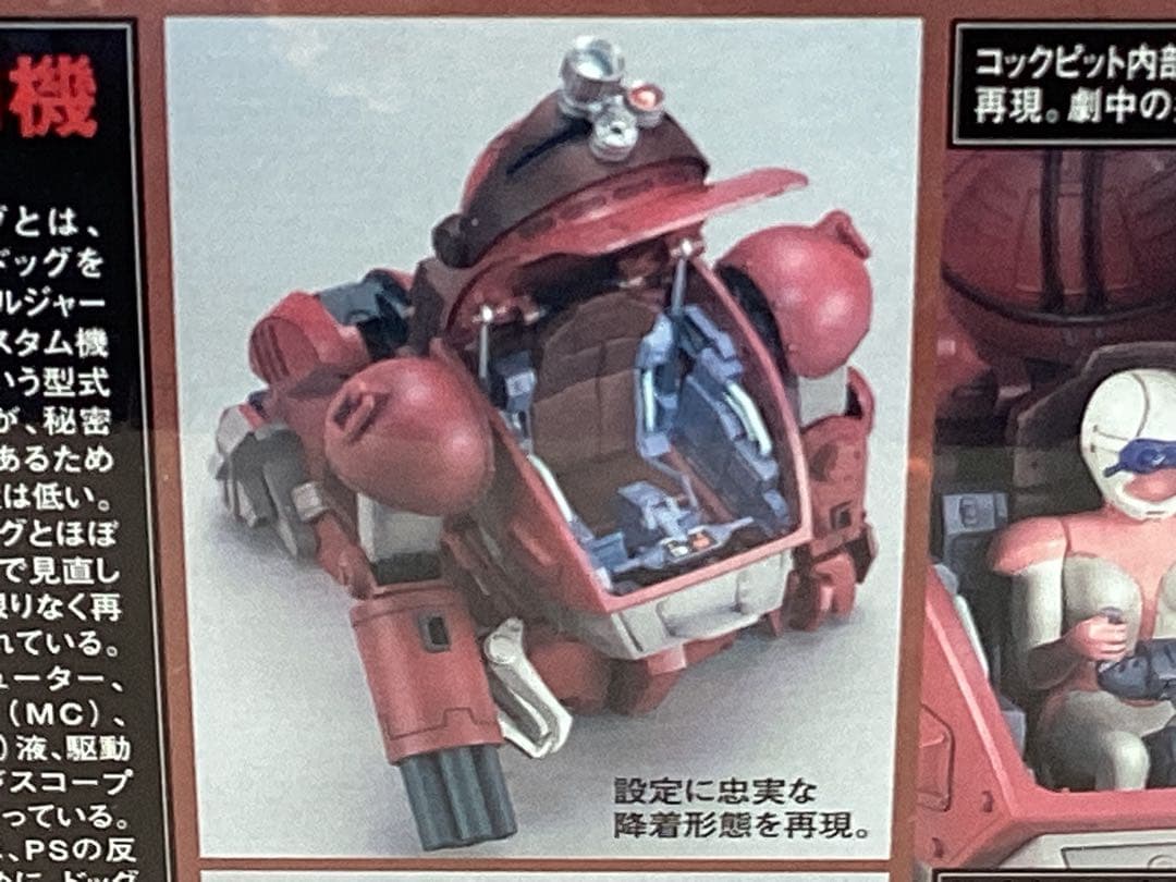 バンダイ　1/20 ブルーティッシュドッグ　　完全未開封品