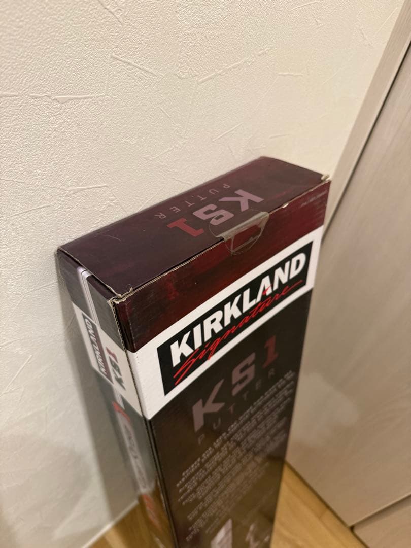 カークランドシグネチャー KS1 パター ヘッドカバー付き 右利き用 コストコ