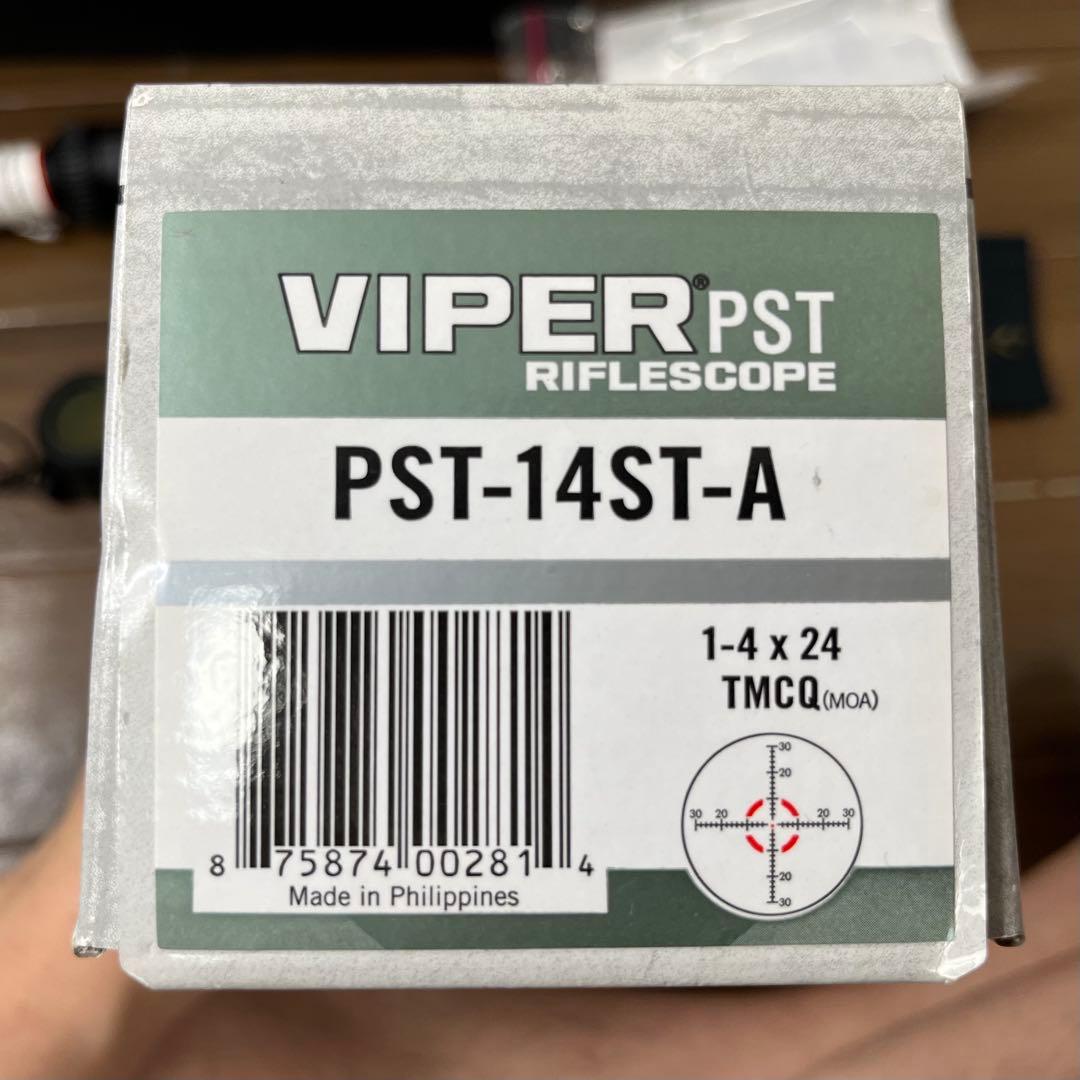 エアガン スコープ Vortex Viper PST PST-14ST-A 純正