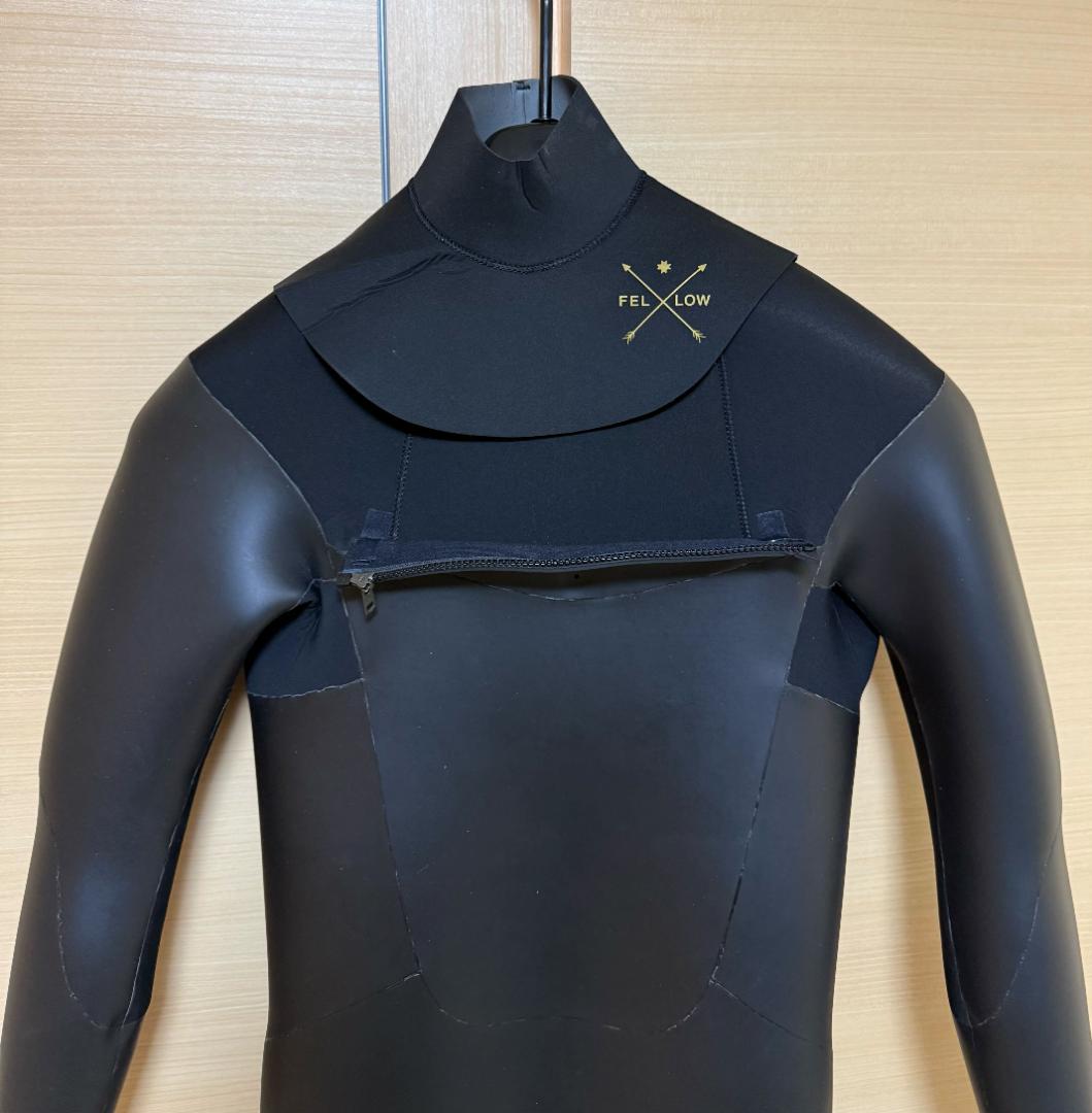 FELLOW セミドライ チェストジップ 5/3mm 裏起毛 XXL フェロー