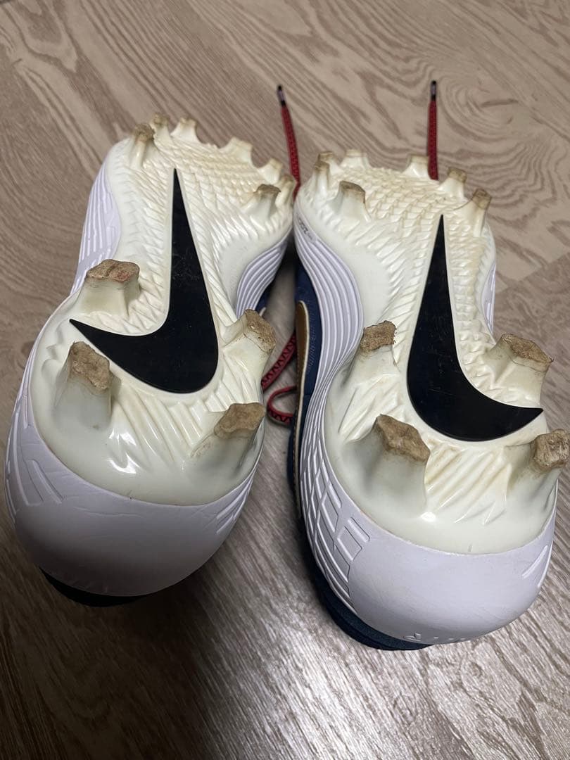 Nike 野球スパイクシューズ オーダー ネイビー/レッド／ホワイト 27㎝