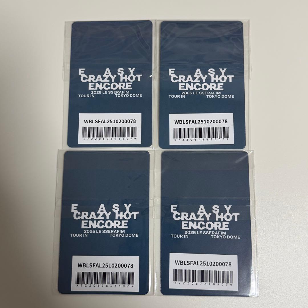 LE SSERAFIM ルセラ SPAGHETTI 東京ドーム ラキドロトレカ