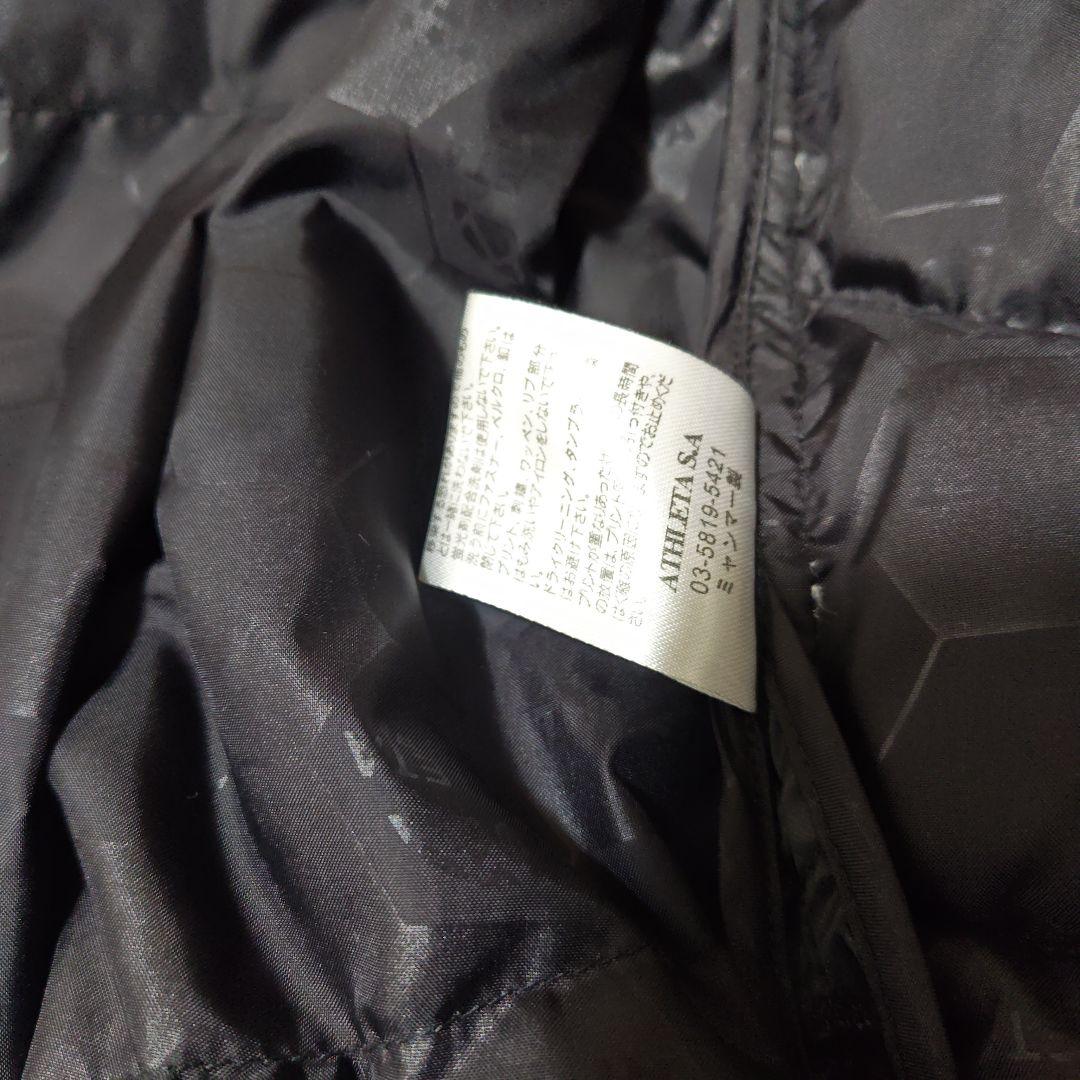 アスレタ　ベンチコート　O　ブラック