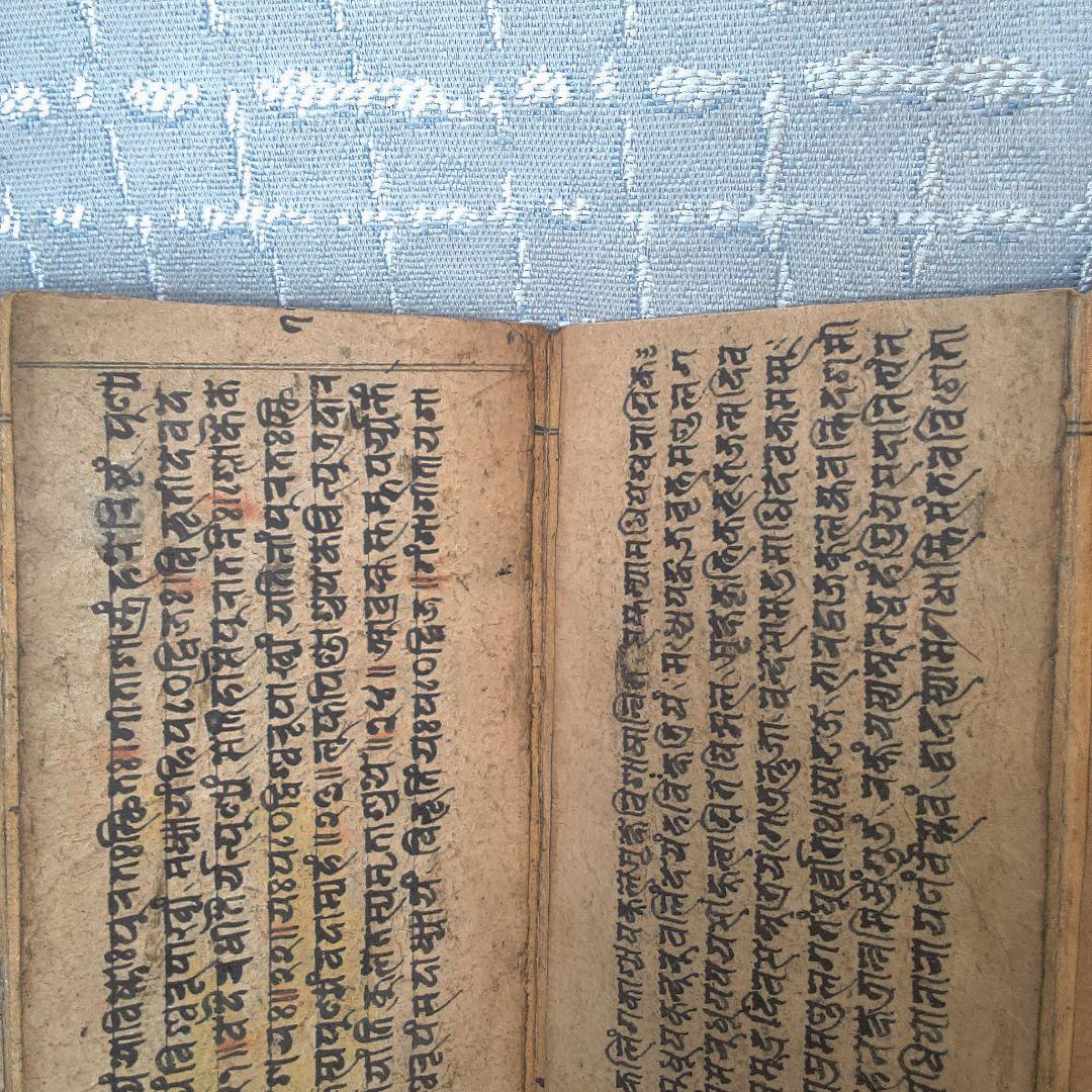 インド？ 春画 シミ・シワ小傷おおいです。イタミおおいです。