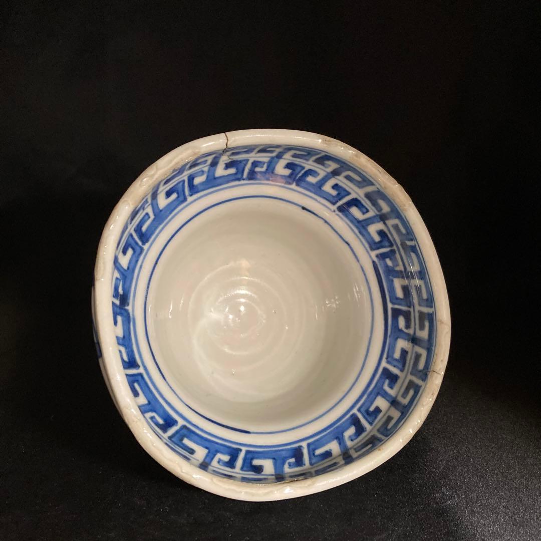 赤札閉店セール❗️【ギャラリー三益】祥瑞八ツ橋紋向附