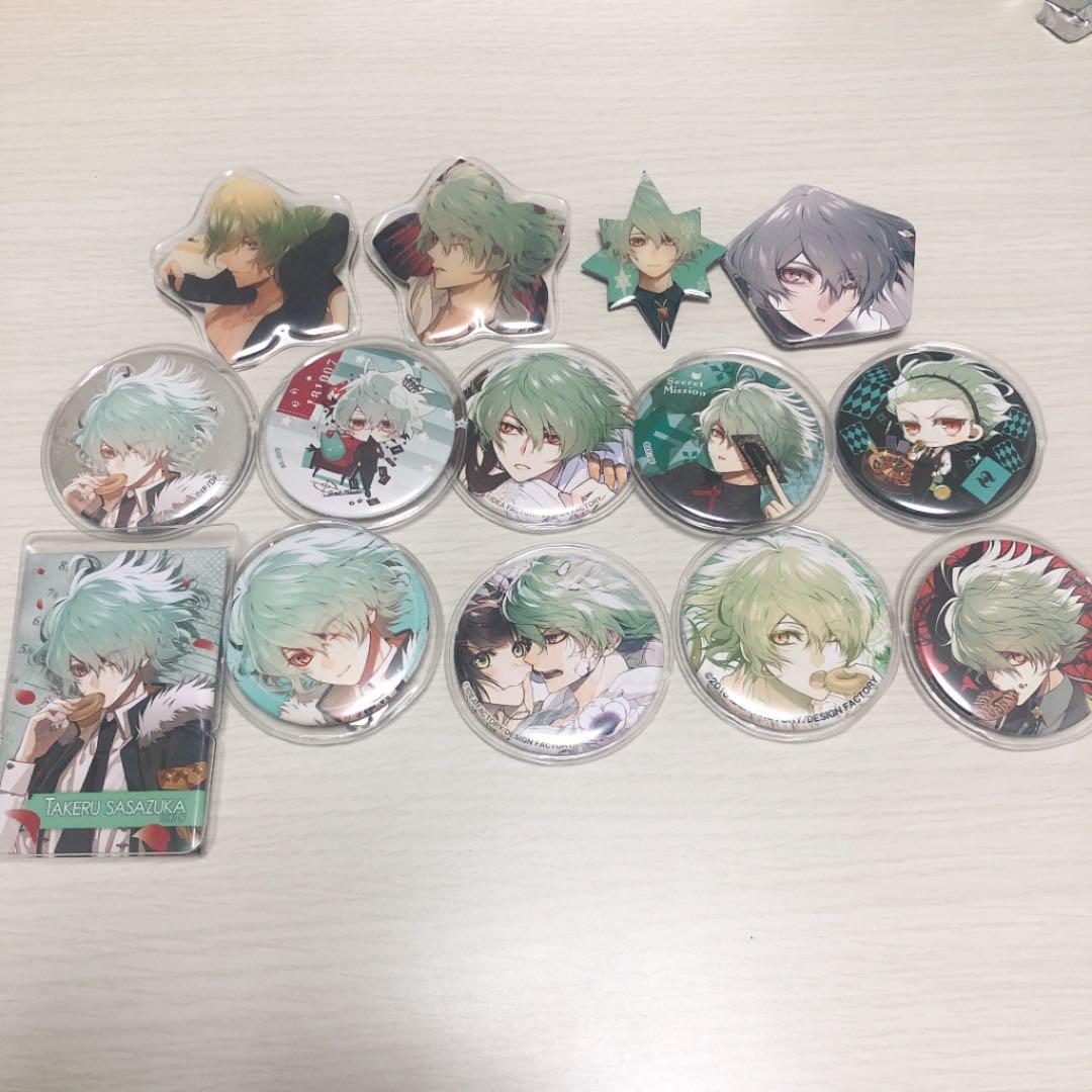 カラーマリス　カラマリ　缶バッジ　笹塚尊