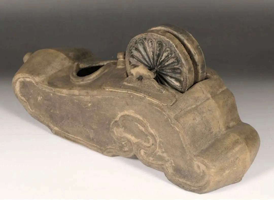 【墨壷 陶製 】墨坪 墨壺 墨斗 墨縄 民芸 民藝 柳宗悦 海老虹梁形墨壷