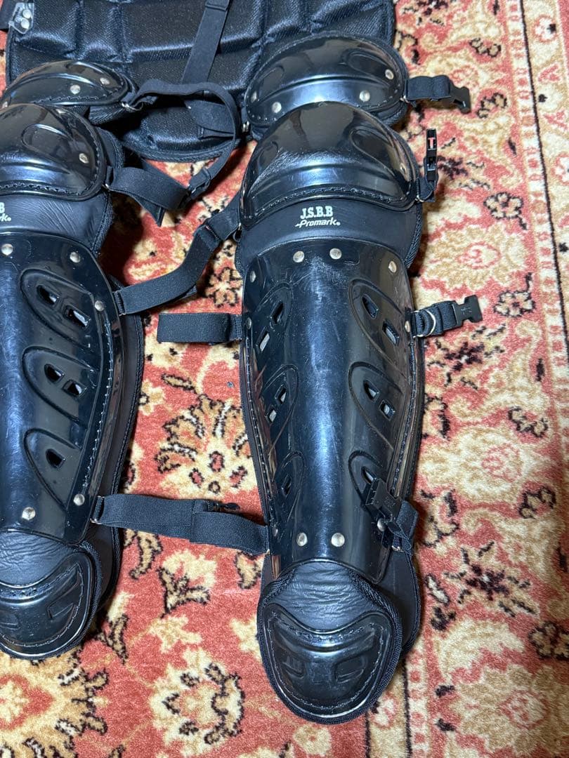 J.S.B.B. キャッチャー防具セット 黒