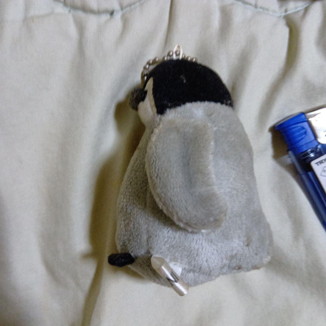 ペンギン ぬいぐるみ キーチェーン付き