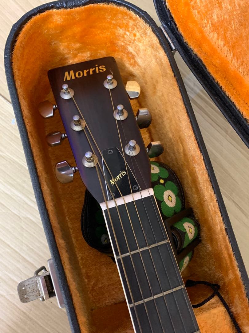 MORRIS アコースティックギター W-20 ハードケース付き