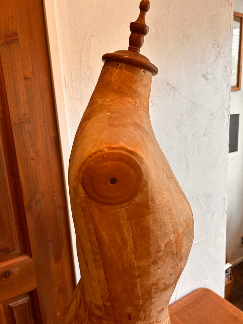 アンティーク木製トルソー店舗インテリア