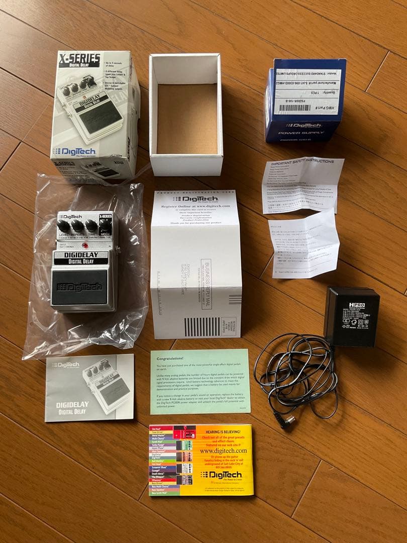 DigiTech DIGIDELAY デジタル ディレイ ペダル エフェクター