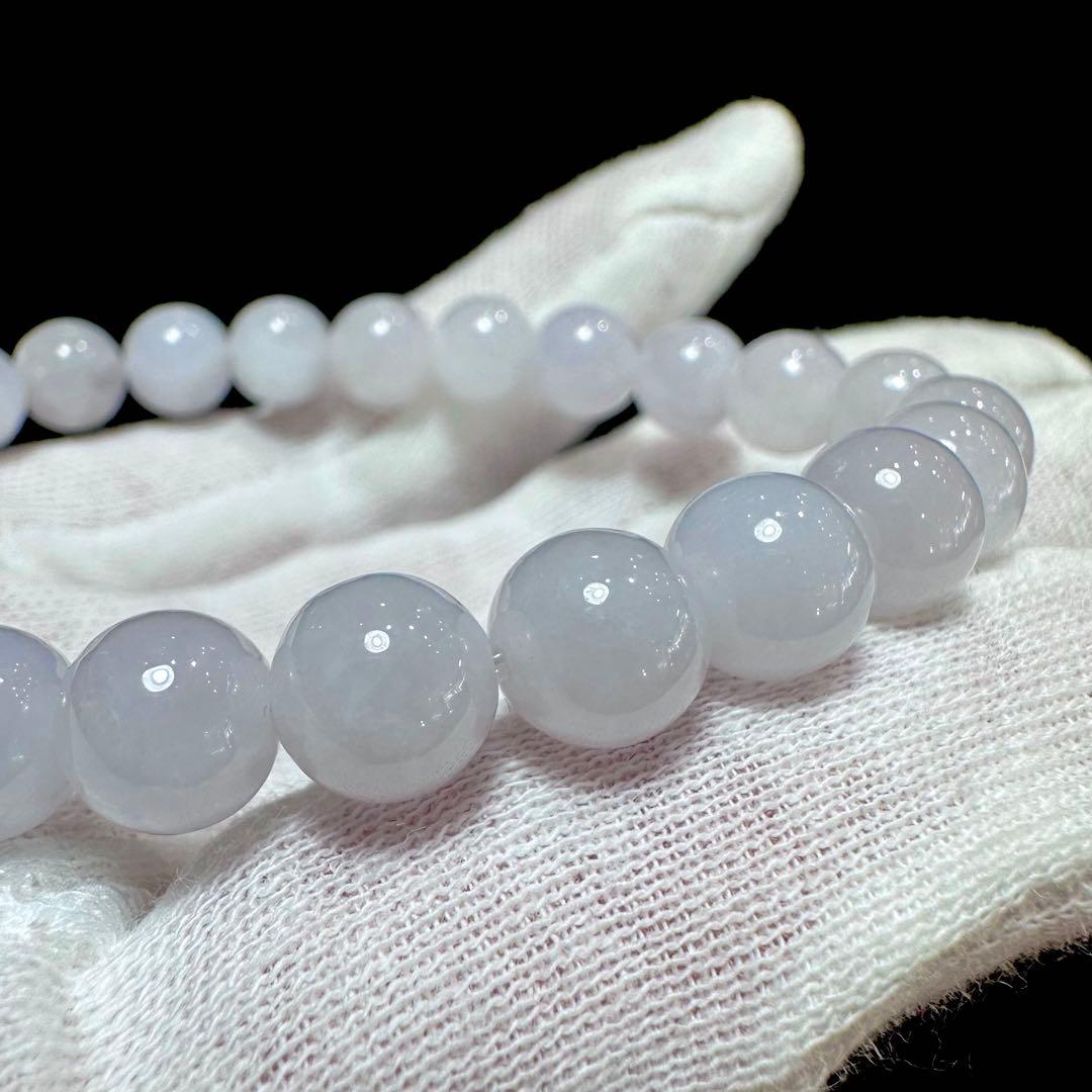 美しい色味！！　ラベンダーヒスイ　ブレスレット